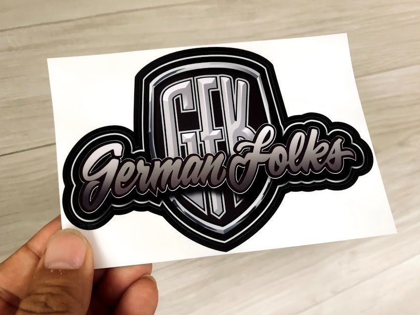 GFK Japan様 非売品ステッカー制作のイメージ